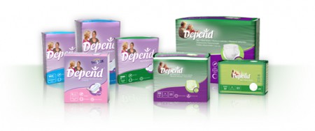 DEPEND - inkontinenčná hygiena
